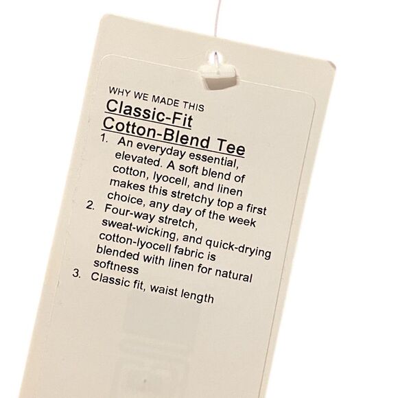 Lululemon‎ 2 Classic Fit Cotton Blend T-Shirt
Magenta Purple Boxy Basic New - Picture 3 of 11